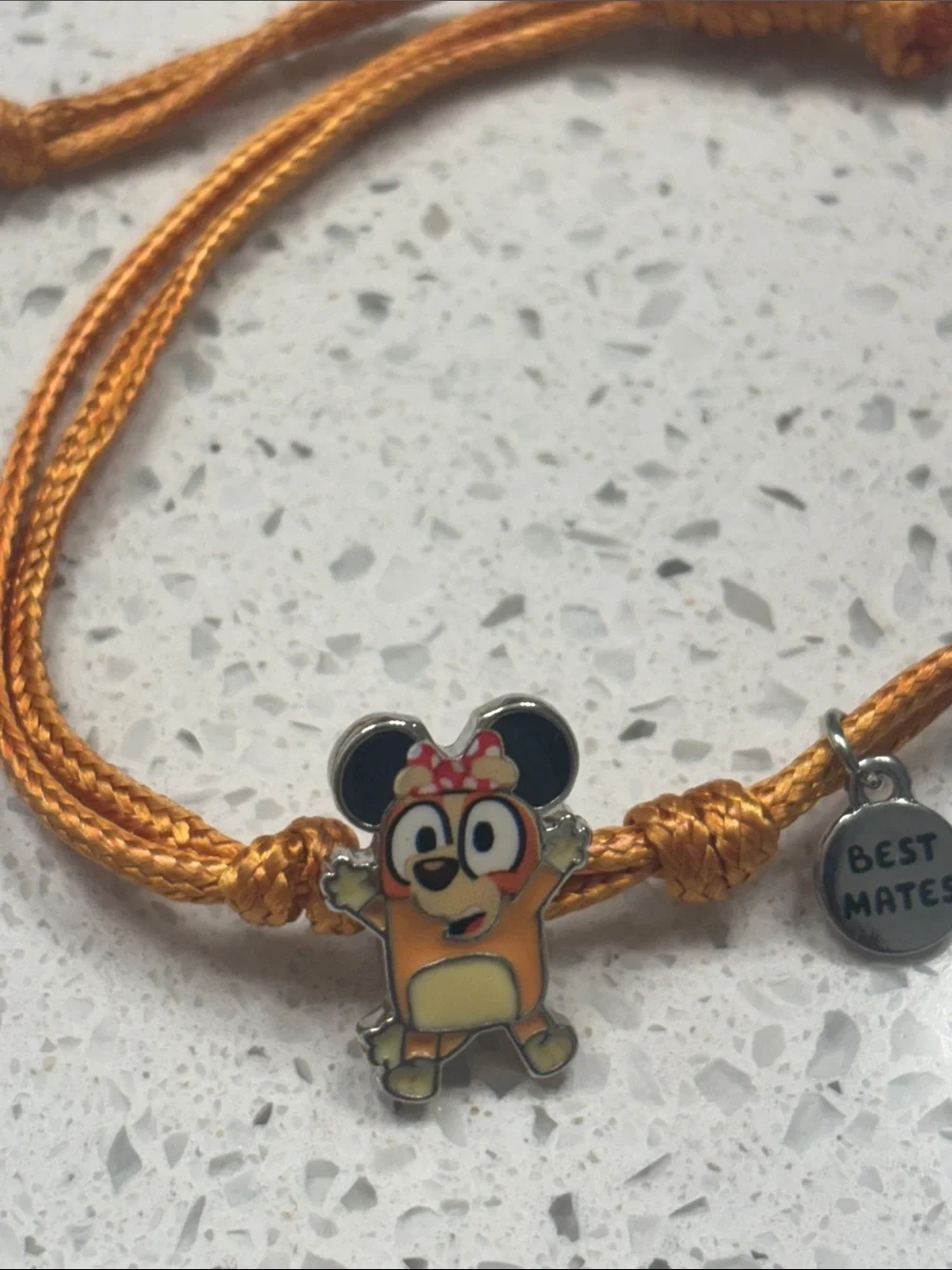 Disney park exclusive Bluey and Bingo Mickey and Minnie Ears bracelets